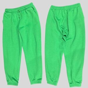 Green Mens Jogger Pants